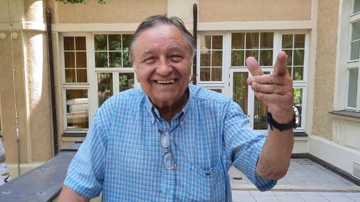 Operetní zpěvák Karel Bláha