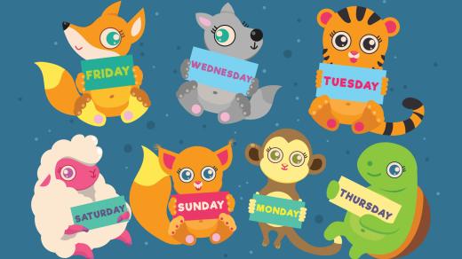 Umíte anglicky vyjmenovat dny v týdnu