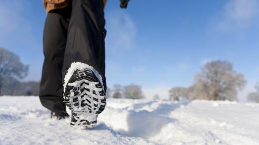 Jak ruchaři nahrávají kroky ve sněhu?