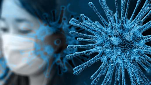 koronavirus, rouška, Čína (ilustrační foto)