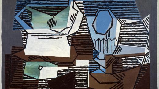 Pablo Picasso: Zátiší s pohárem, 1922