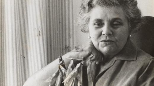 Básnířka a spisovatelka Elizabeth Bishopová, 1964
