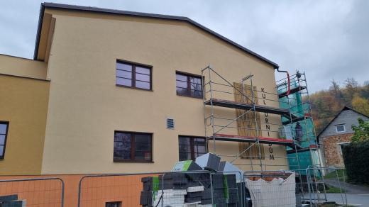 Kulturní dům v Brníčku už má novou fasádu