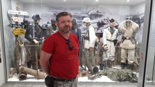 Sběratel a zakladatel muzea Pavel Pokorný