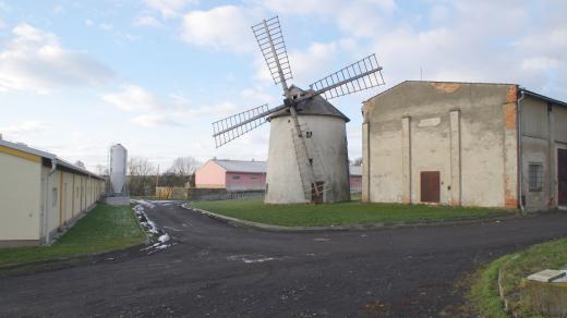 Větrný mlýn z poloviny 19. století