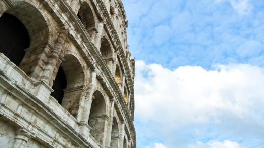 Forum Romanum, Koloseum, Řím, Itálie, Architektura 