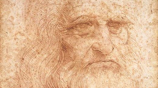 Předpokládaný autoportrét Leonarda da Vinci