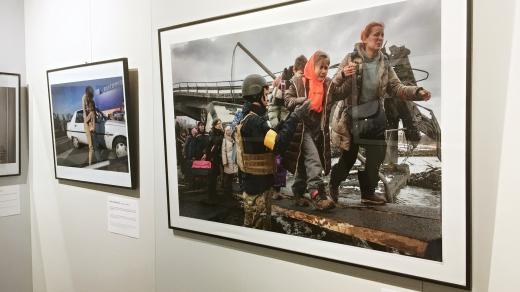Výstava ukrajinských profesionálních fotografů Bojují i za nás v chebské Galerii 4