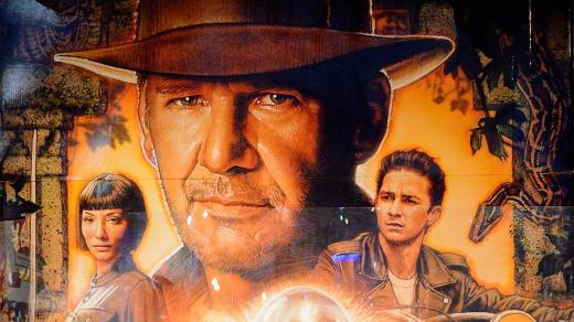 Harrison Ford ve snímku Indiana Jones a království křišťálové lebky