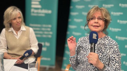 Alena Zárybnická natáčí Zálety s Marií Tomsovou