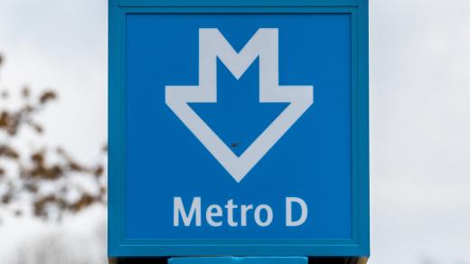 Metro D, ražba metra