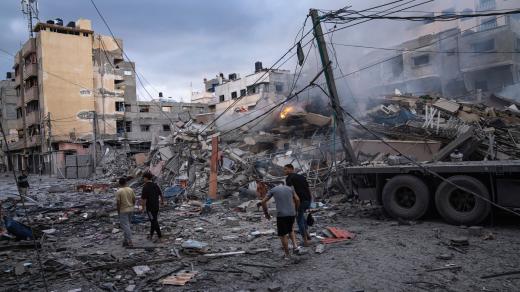 Útok na Pásmo Gazy - reakce Izraelců na útoku Hamásu