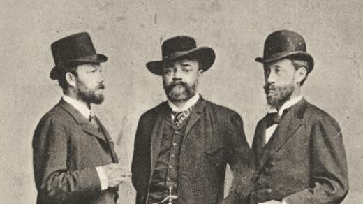 Antonín Dvořák, Ferdinand Lachner a Hanuš Wihan