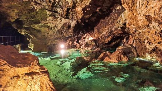 Největší podzemní jezero v Čechách