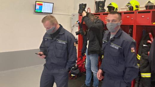 Město Děčín pořídilo svým dobrovolným hasičům systém, který jim pomůže při výjezdech na zásahy