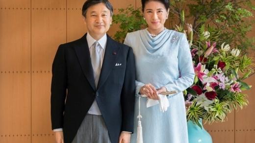 Japonský císař Naruhito a jeho žena Masako