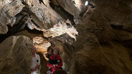 Prohlídka Zbrašovských aragonitových jeskyní