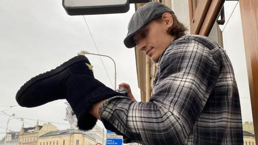 Petr Horák renovuje boty