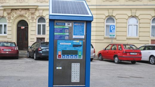 Parkovací automat v Olomouci