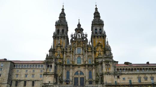 Cíl poutníků – Bazilika v Santiagu de Compostela