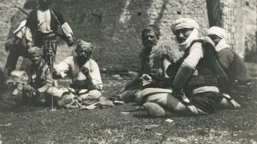 Albánští horalové kolem roku 1913