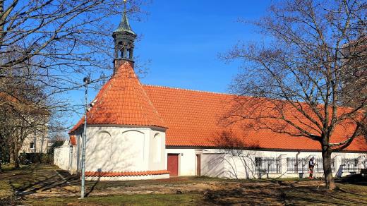 Špitální kostel Nejsvětější Trojice v Českých Budějovicích
