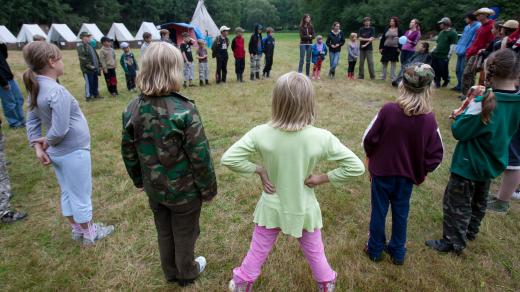 Letní dětský tábor (ilustrační foto)