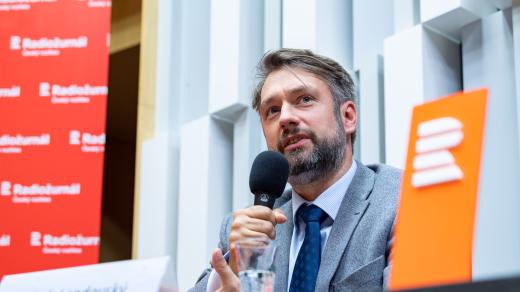 Druhá debata s kandidáty na pražského primátora. Jakub Landovský