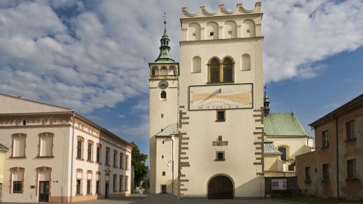 Zvonice kostela v Lipníku nad Bečvou
