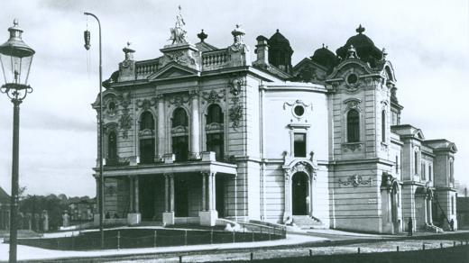 Městské divadlo v 20. letech 20. století