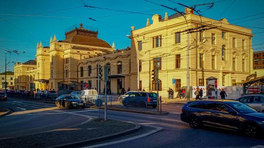 Vlakové nádraží v Českých Budějovicích