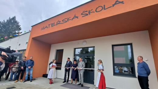 Otevření nové mateřské školy v Katovicích