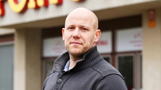 Robert Mifka, manažer volejbalového klubu Jihostroj České Budějovice