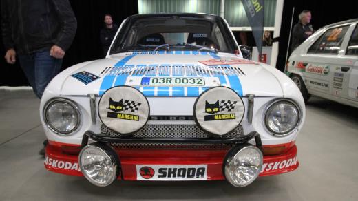 Legendární rallyový závodní vůz Škoda 130 RS Rally