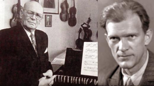 Klement Slavický a Václav Dobiáš 