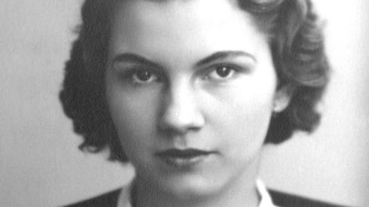 Hana Krupková asi v roce 1938