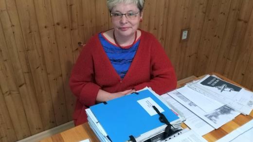 Zuzana Vyhnálková, kronikářka obce Srubec
