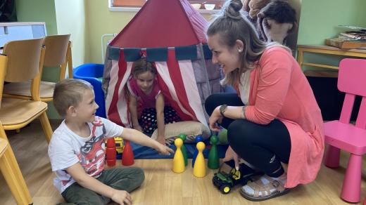 Návštěva u Zdeňky Koutníkové - vedoucí Domova pro matky s dětmi v Hradci Králové