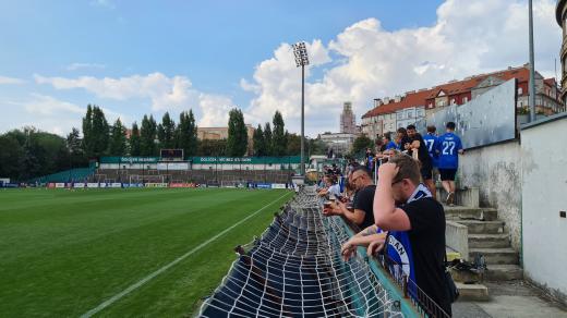 Jaroslav Plašil tentokrát zamířil ve Vršovicích do hostujícího kotle Slovanu Liberec