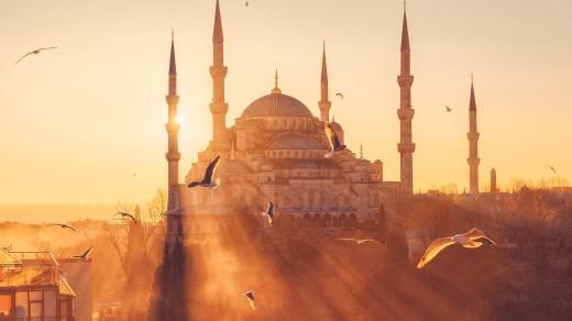Modrá mešita v Istanbulu
