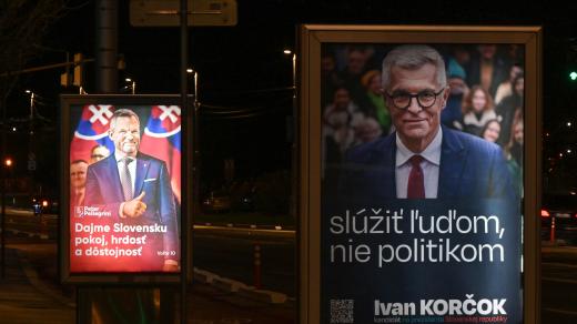 Předvolební kampaň Petra Pellegriniho a Ivana Korčoka v prezidentských volbách