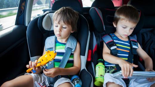 Děti v autosedačkách
