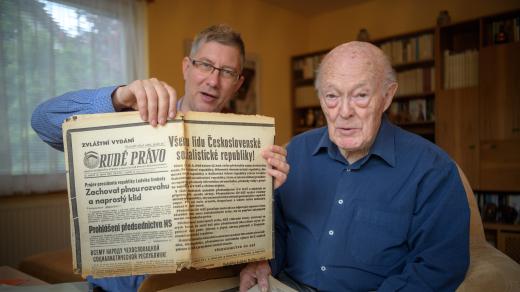 Jiří Sekera byl šéfredaktorem Rudého práva od 22. srpna 1968 do 17. dubna 1969