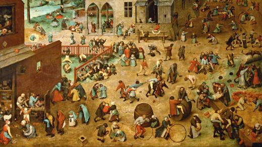 Pieter Bruegel starší: Dětské hry