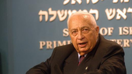 Izraelský premiér Ariel Šaron