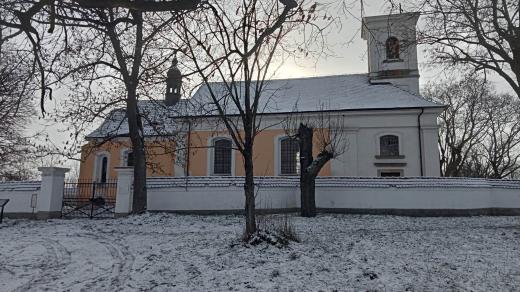 Kostelík Na Horničce v Křimicích