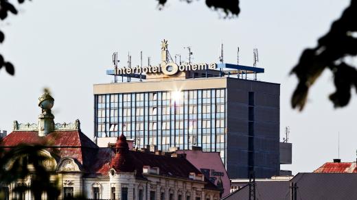 Interhotel Bohemia v Ústí nad Labem před rekonstrukcí
