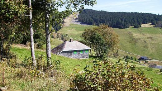 Heideggerova chata v Todtnaubergu ve  Schwarzwaldu
