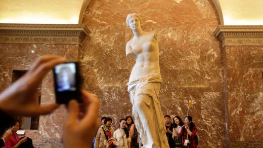 Venuše Mélská v pařížském Louvru