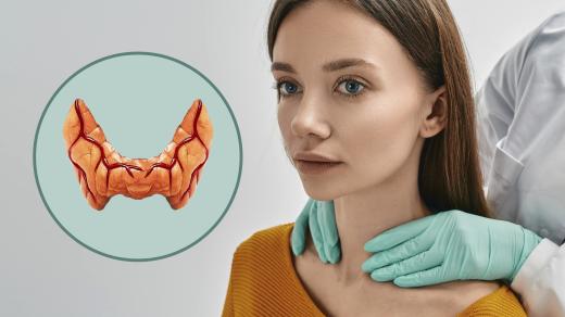 Štítná žláza, vyšetření (ilustrační foto)